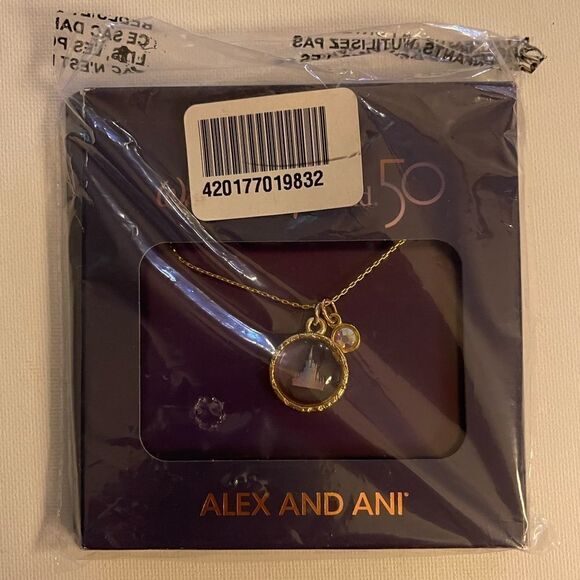 50th Anniversary Disney Alex and Ani Necklace NWT - Picture 6 of 7